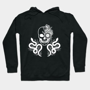 Skull with snakes Hoodie